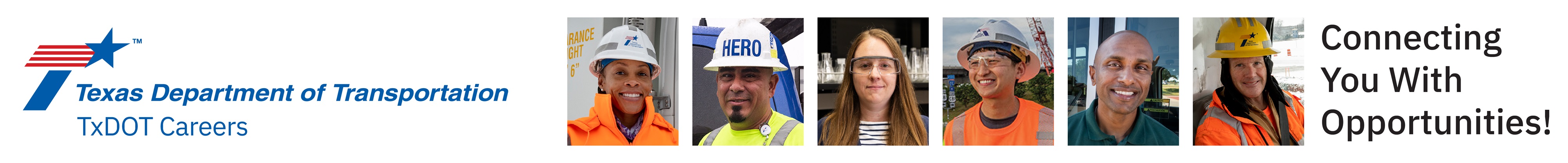 TxDOT Workers Group Photo Collage